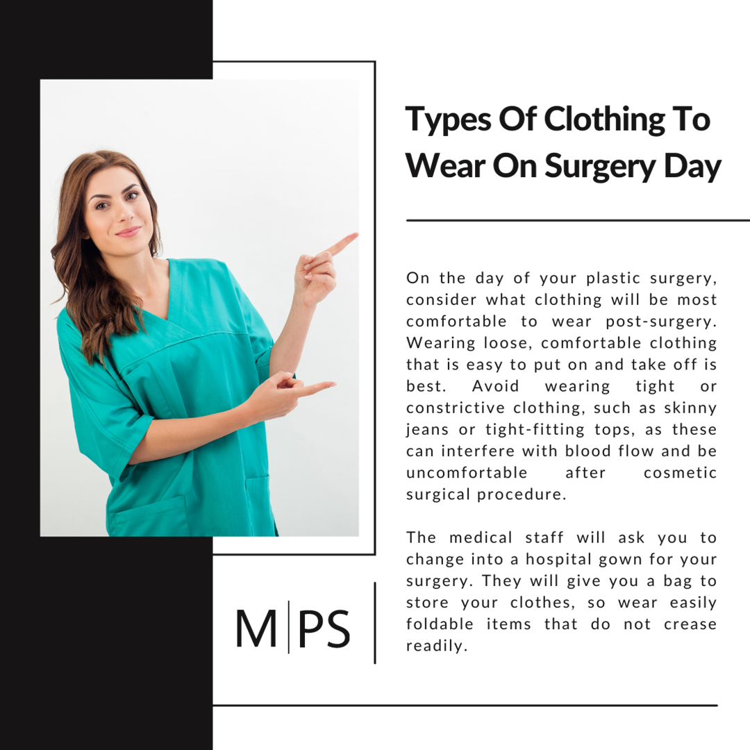 Types Of Clothing To Wear On Surgery Day Banner